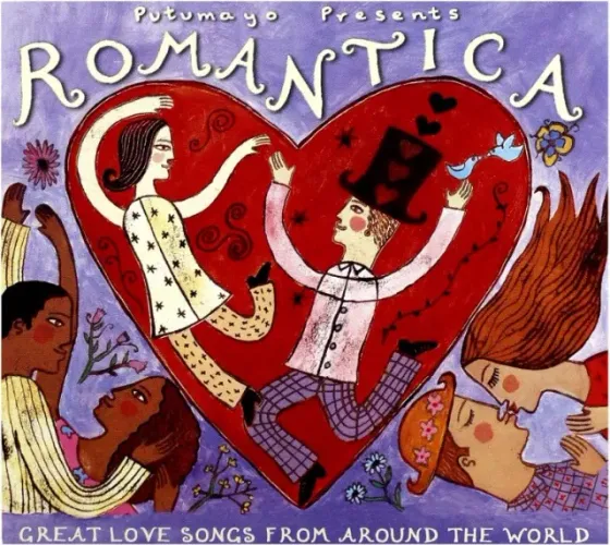 Cd de 1998 importado Romantica - Coletânea Putumayo World Music