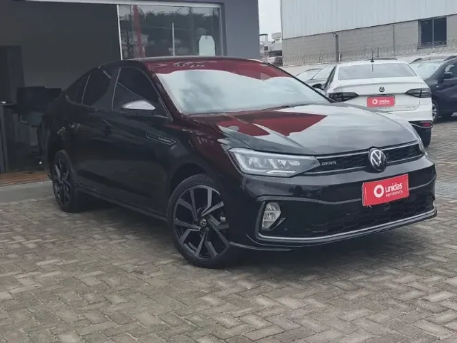 IPVA 2026 GRÁTIS Volkswagen Virtus Exclusive 250tsi 1.4 Flex 16V AUT 2025