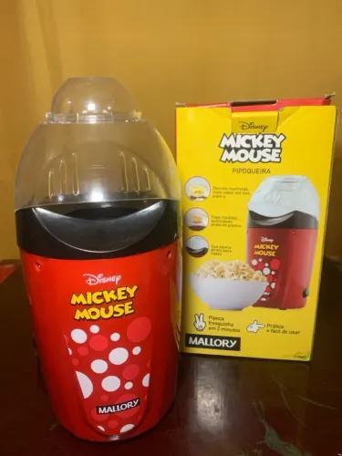 IMPERDIVEL! Pipoqueira Disney Mickey Mouse - Mallory