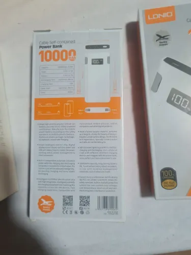 Power Bank 10000mAh - Carregador Portátil para Celular