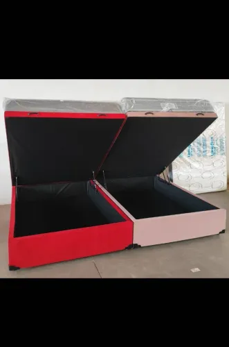 2 Bases Box de Cama com Baú