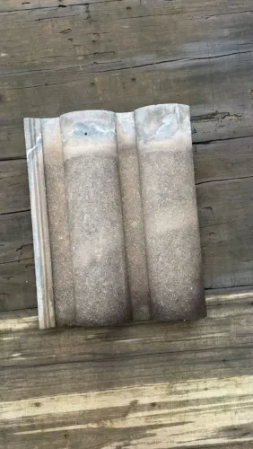 Telha de concreto eurotop cinza ótima oportunidade