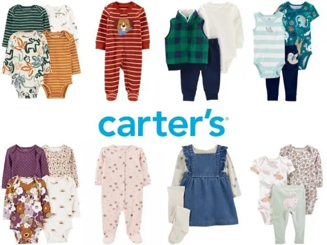 Lote + 300 Peças Carter's Para Revenda - Valor de Custo