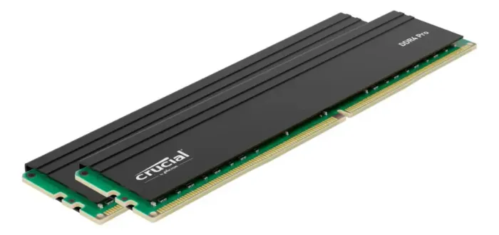 Memória RAM 64GB DDR4 3200Mhz CL22 2x32Gb Crucial Pro