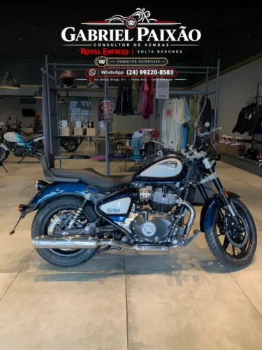 GABRIEL - ROYAL ENFIELD SUPER METEOR 650cc CELESTIAL BLUE - 2026/2026