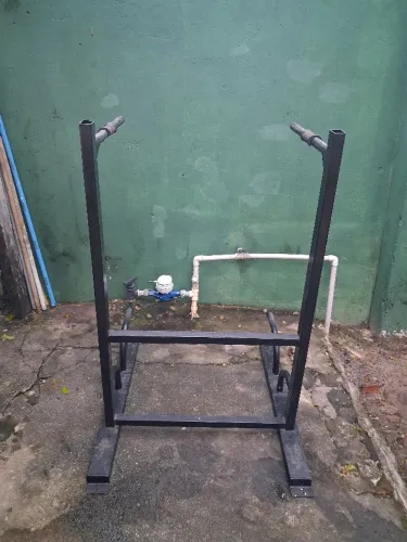 Barra paralela para exercícios