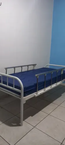 Cama hospitalar+colchão impermeável+colchão pneumático casca de ovo com bomba incluso