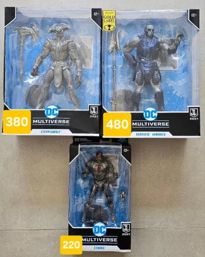 Figuras DC Comics (LEIA DESCRIÇAO) Batman, Superman, Flash, DarkSied etc