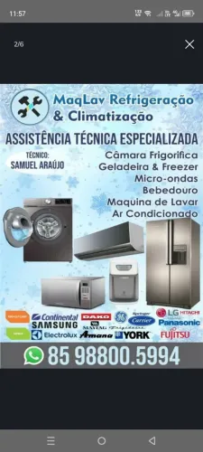 Conserto de Geladeiras, Freezers, Gelaguas (Assistência Técnica)