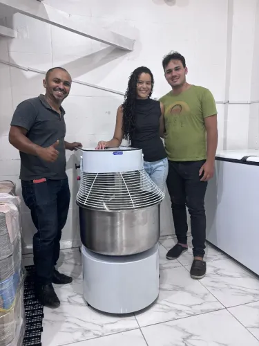AMASSADEIRA ESPIRAL 40 KGS MONOFÁSICA GASTROMAQ/GPANIZ