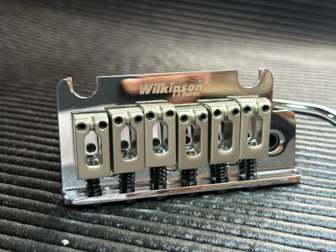 Ponte wilkinson 2 pivôs para guitarras