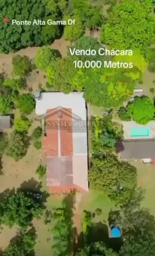 Chácara com 10.000m² NA PONTE ALTA DO GAMA DF