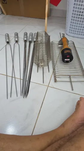 Kit espeto de churrasco