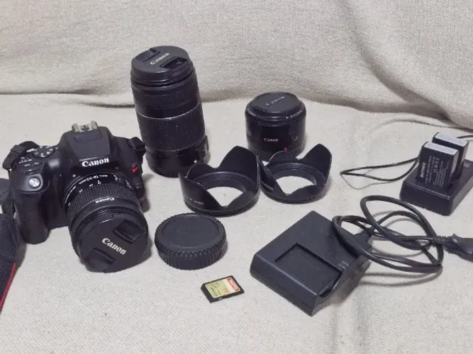 CANON SL3 + ACESSÓRIOS