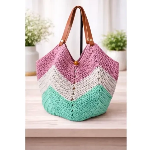 Bolsa tricot grife exclusivo