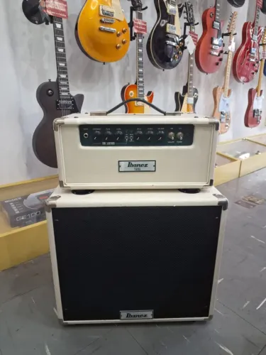 Amplificador Guitarra Ibanez Tube Screamer TSA15H Valvulado + Gabinete