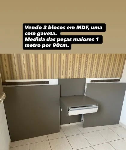 Blocos em MDF 