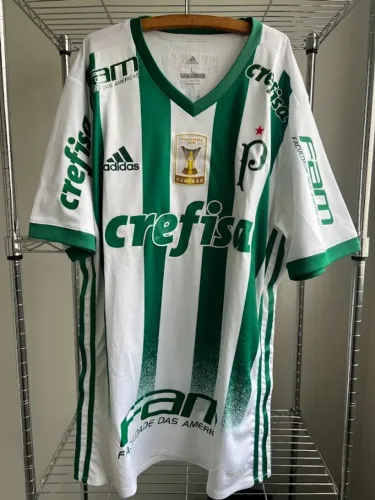 Camisa Adidas Palmeiras II (2017) Modelo Jogador - Patch Campeão Brasileiro