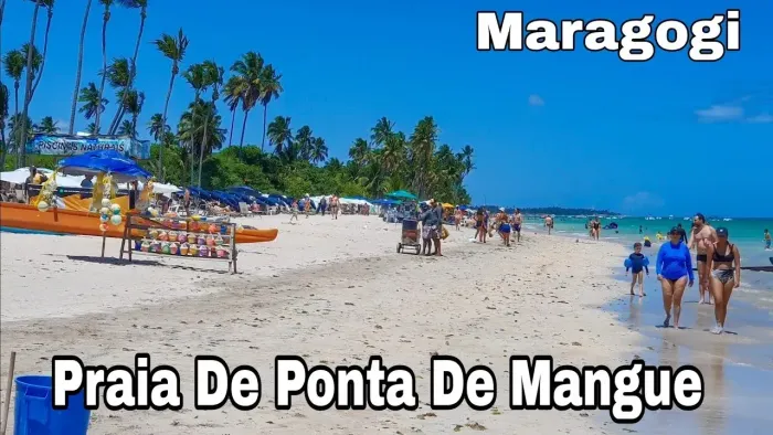 Maragogi - AL (Praia de Ponta de Mangue) Pé na Areia.