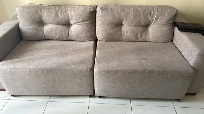 Sofá retrátil 2 lugares