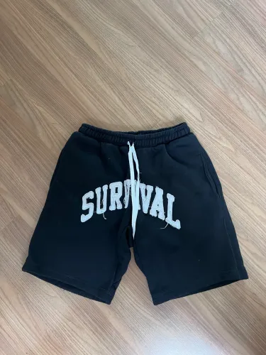 Shorts Moletom Destroyed Survival