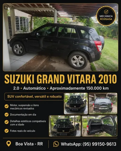 Suzuki Grand Vitara 2.0 16V 4x2/4x4 5P Aut. 2010