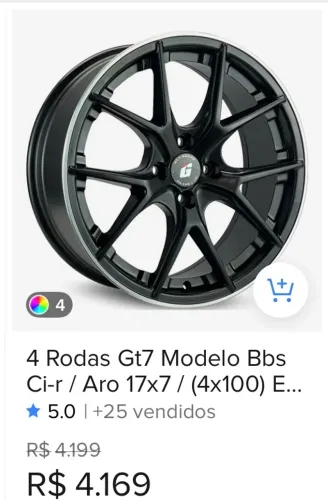 Rodas gt7 