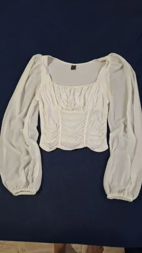 Blusa branca Shein