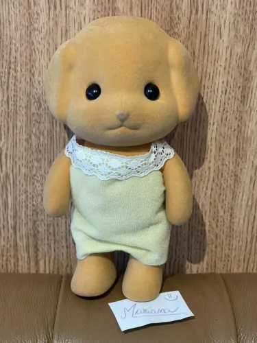 Poodle enorme e lindo similar Sylvanian families forest family