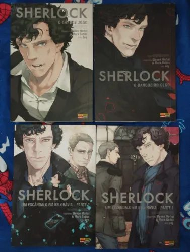 Coleção Sherlock (4 Volumes) - Excelente Estado