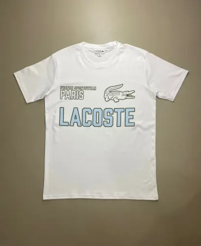 Camiseta Lacoste Paris Branca Limitada