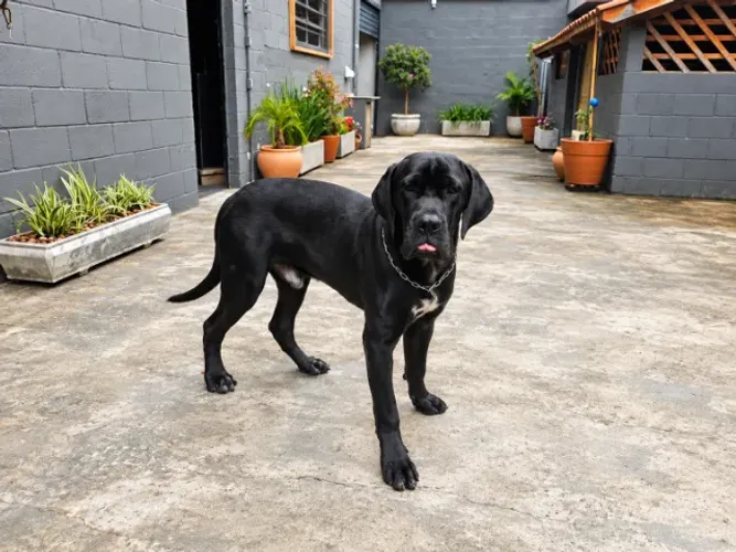 Cane Corso Macho 11 Meses com Pedigree CBKC