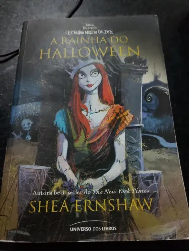 Vendo livro spin-off de O Estranho mundo de Jack (a rainha do Halloween)
