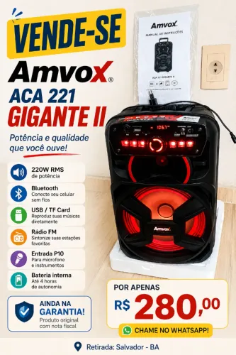 caixa de som 