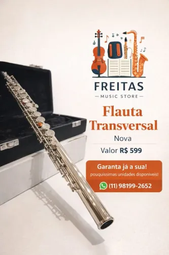 Flauta Transversal Nova 