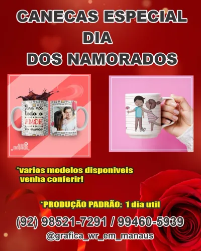 Caneca dia dos namorados 