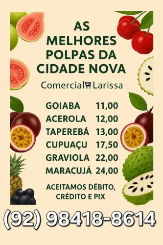 Polpas de frutas