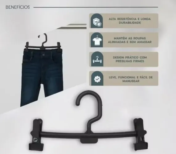 Cabide calça pequeno R$80,00
