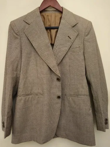Blazer Vintage Forrado Ombro Estruturado Sparta 46
