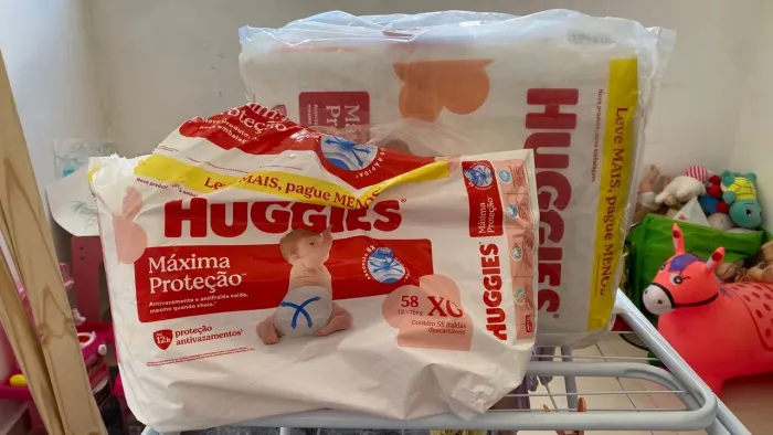 Fralda Huggies XG