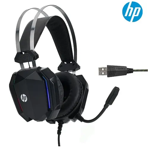 Headset Gamer USB com Microfone Ajustável e Som Estéreo - HP em São Luís ma