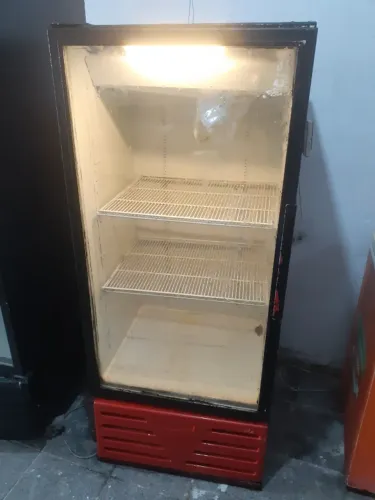 geladeira expositora metal frio 350 litros 110vts