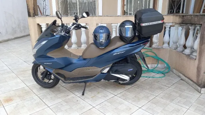 HONDA PCX 160 DLX ABS 2023/2024 AZUL - IMPECÁVEL