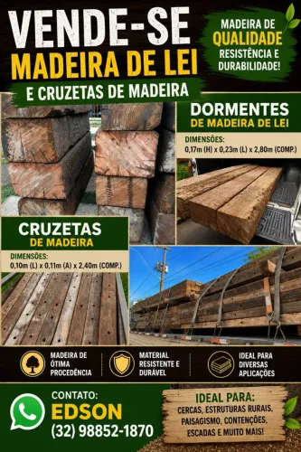 Cruzetas de madeira 1° linha - selecionadas 4 Faces Pronta entrega.