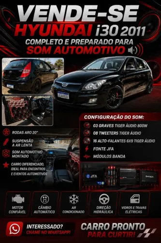 Hyundai I30 2.0 16V 145cv 5P Aut. 2011