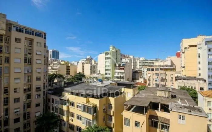 quarto e sala vista livre em copacabana