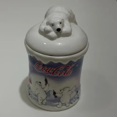 Pote de Biscoitos Coca Cola - Importado