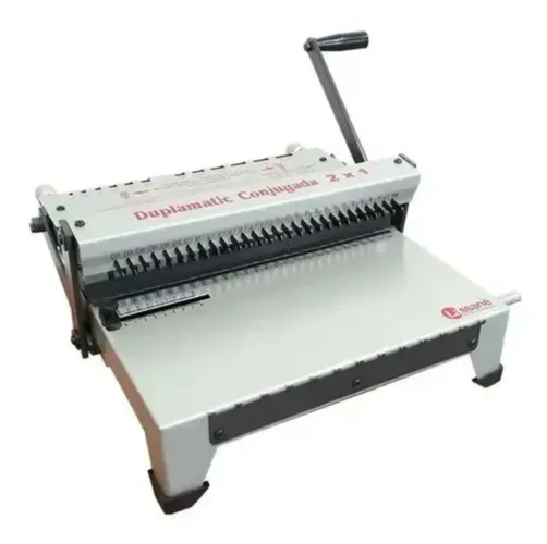 Encadernadora wire conjugada duplamatic 2x1 lassane