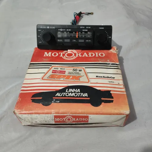Motoradio novo na caixa sem uso