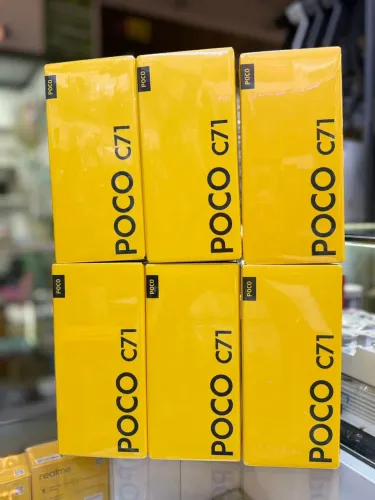 Poco c71 dual 4 ram 64 gb global dourado 